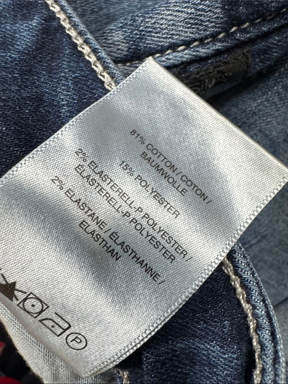 Silver Jeans Blue Denim Rolled-Hem Shorts EUC 31